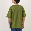 New Balance Drop Shoulder Sleeve T Shirt Men's Green AMT22353-GEH