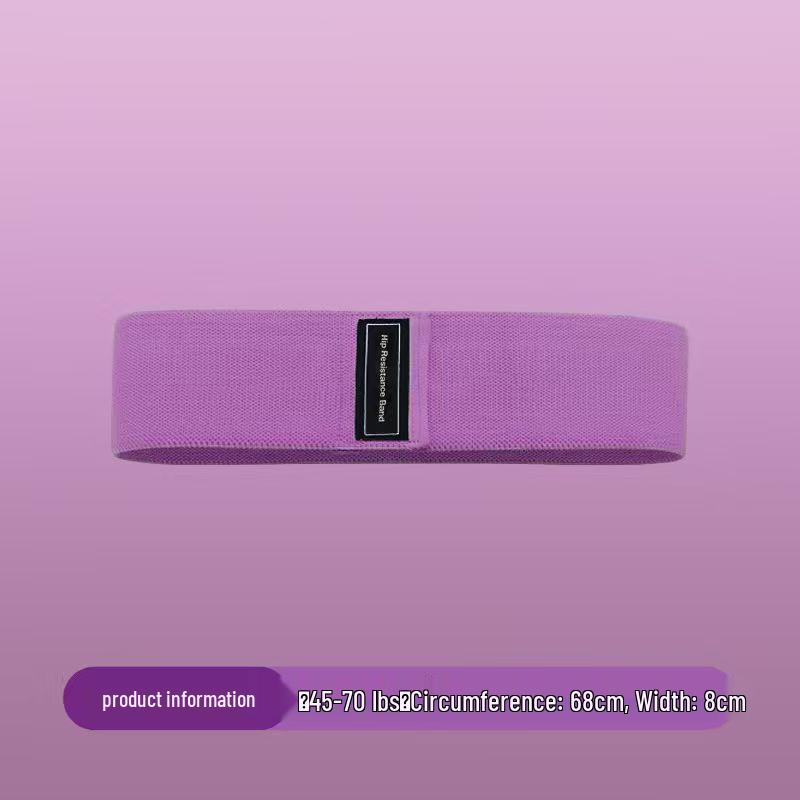 Glute Loop Yoga Resistance Band - Elastic Fitness for Hip, Glute, and Leg Training