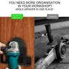 Wall Mounted Angle Grinder Holder Polisher Storage Rack Wall Angle Grinder Power Tools Holder Damping Polish For Grinder Tools