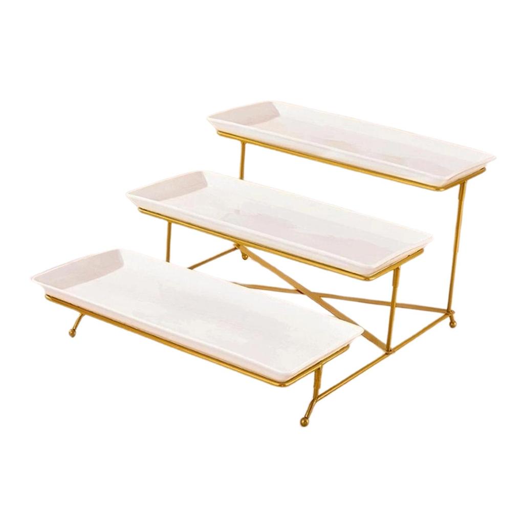 3 Tier Cupcake Stand Dessert Server Display Holder Home Decor Multipurpose Table Set Tiered