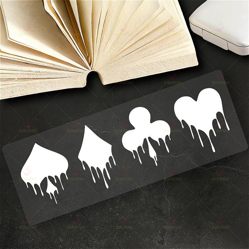 1PC Poker Pattern Motorcycle Stickers for Motorcycle Tail Box Fairings Fuel Tanks Car Windows Universal Waterproof Vinyl Decals