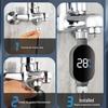 Digital Display Shower Thermometer with LED Water Temperature Meter - No Power Required