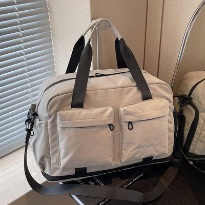 Large Capacity Carrying Travel Bag Wet and Dry Separation Gym Bag Sports Training Bag Portable Foldable Luggage Bag