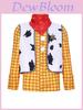 Toy Story Woody Cosplay Costume With Polyester Fabric For Halloween And Role Play