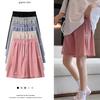 Summer Hong Kong Fan Five-point Shorts Women's Pit Strips Casual Outer Wear Sports Women's Pants Loose Straight Shorts High Waist