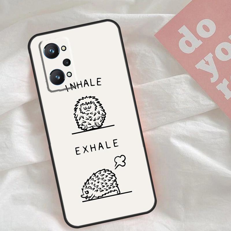 

Kawaii Hedgehog Heart Cute Case For Realme C53 C55 C33 C63 C61 C51 C65 C67 C71 C75 11 12 13 14 Pro Plus GT6 GT7 15 Pro Realme C51