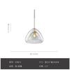 Modern Simple Design LED Pendant Lights Nordic Dining Room Creativity Glass Pendant Lights Kitchen Hanging lamps Decor Fixtures