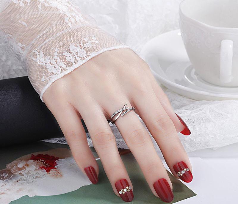 New   Copper Ring 5A Zircon Shining For Women Wedding Jewelry Engagement Charm Fashion High Quality Party Gifts