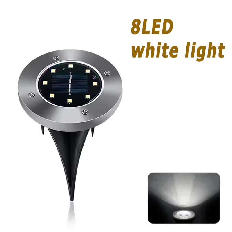 Outdoor Solar Ground Light Waterproof Garden In-ground Pathway Light Solar Landscape Light for Lawn Yard Deck Patio Walkway