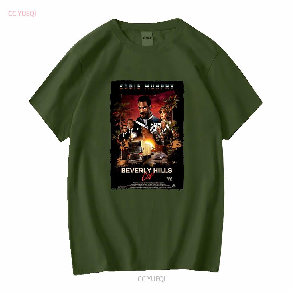 Beverly Hills Cop V9 Eddie Murphy Natural White Gray Vintage Men T Shirt all sizes S 5XL Movie long or short sleeves vintage