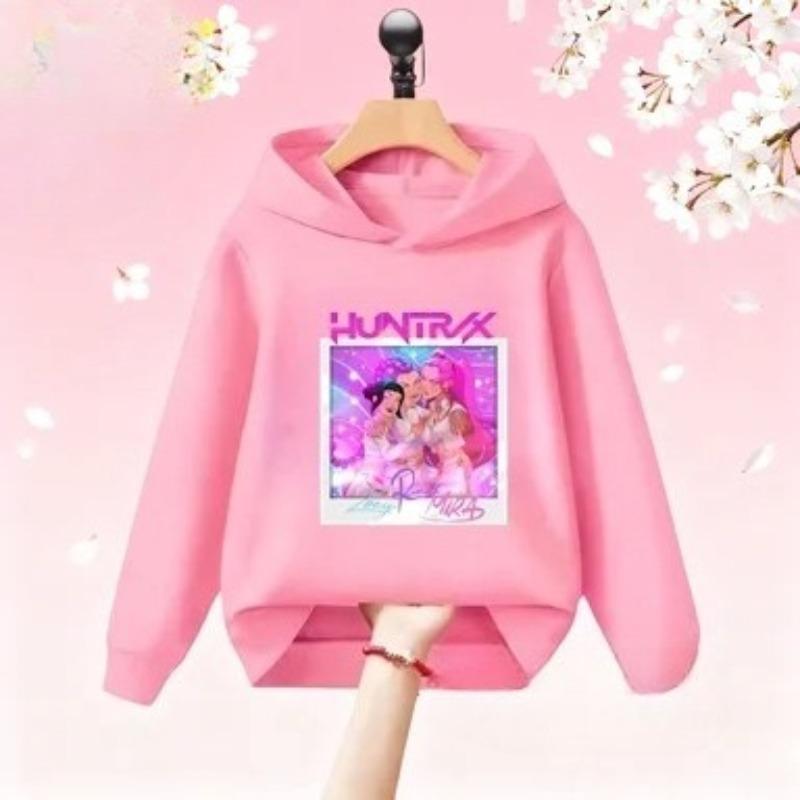 

Худи с принтом Модный свитшот Женский повседневный универсальный топ Толстовки Толстовки Девочки 160 розовый