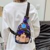 Childrens Crossbody Capybara Bag Cute Cartoon Design Lightweight Material Nylon