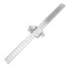 Steel Ruler Positioning Block 45 degrees  90 degrees  Accurate Steel Ruler Positioning Adjuster Scribing Locator for