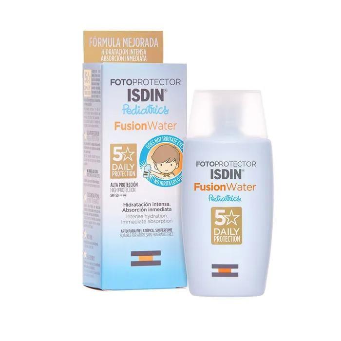 Crème Solaire - ISDIN - Fotoprotector Pediatrics - SPF 50+ - Résistant À L'eau - Safe-Eye Tech