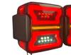 Compatible LED Taillights with Sequential Turn Signals for Jeep Wrangler JL/JK
