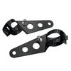 Universal 5.75" 7" Motorcycle Headlight Mount Bracket Fork Ear Chopper Headlamp Holder Clamp Adjustable Motor Fork Mount