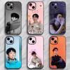 Charmante Knappe Koreaanse Acteur J-Jung Hae-in Telefoonhoesje Telefoonhoesje Zachte Verpakking Lichtgewicht Voor iPhone17 16 15 14 13ProMax