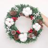 Christmas Wreath 30/40cm Xmas Decor Window Display Props Creative Gift