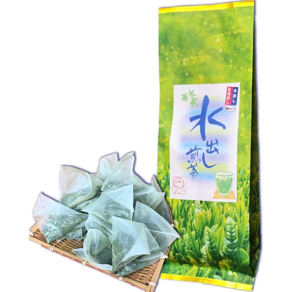 Shizuoka Kakegawa Tea Cold Brew Sencha Green Bags 125g (5g X 25 1 Pack) Liter Usable Both Brewing Domestic Matcha Sashimoto Seicha