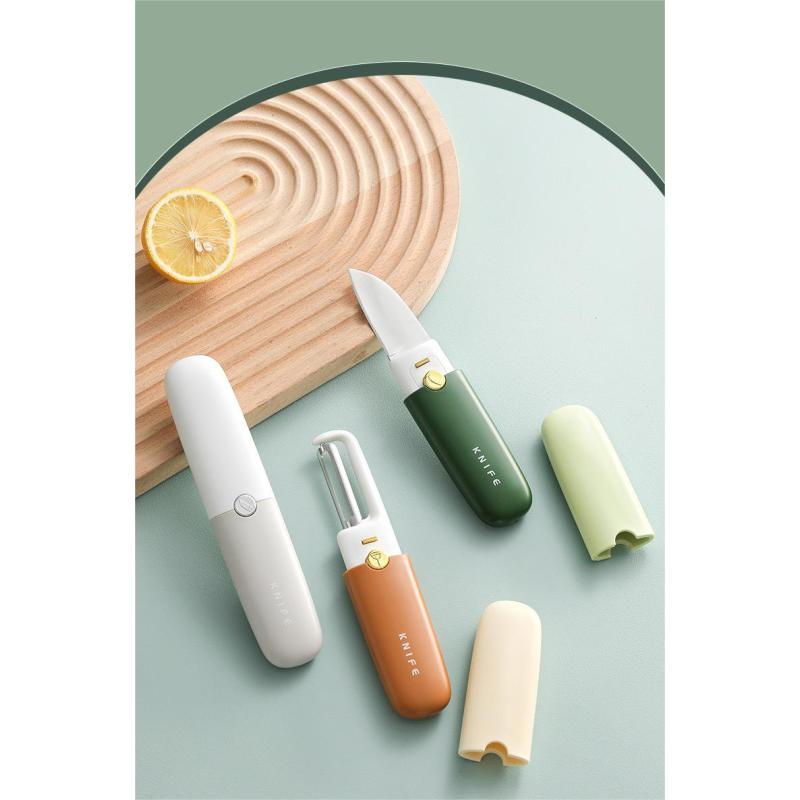 

Многофункциональный нож для фруктов Нож для фруктов 2 в 1