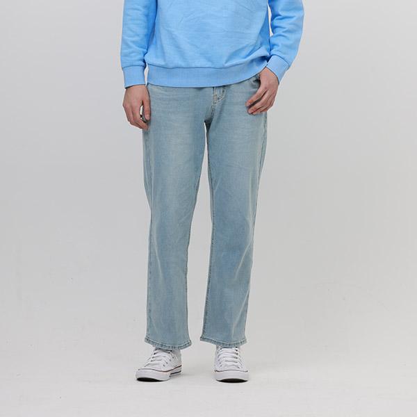 JAMBANGEE Unisex) Obian Band Dart Point Biostone Bleaching All Light Wash Tg Fit_An1Dtg245-Lb