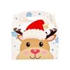 Environmental Friendly Paper Substance Christmas Holiday Party Candy Box With Handle For Cake Dessert Chocolate Gift Packaging Storage