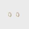 925 Silver Needle Pearl Earrings - Retro Korean Style, High-End, Light Luxury, Ins Inspired.