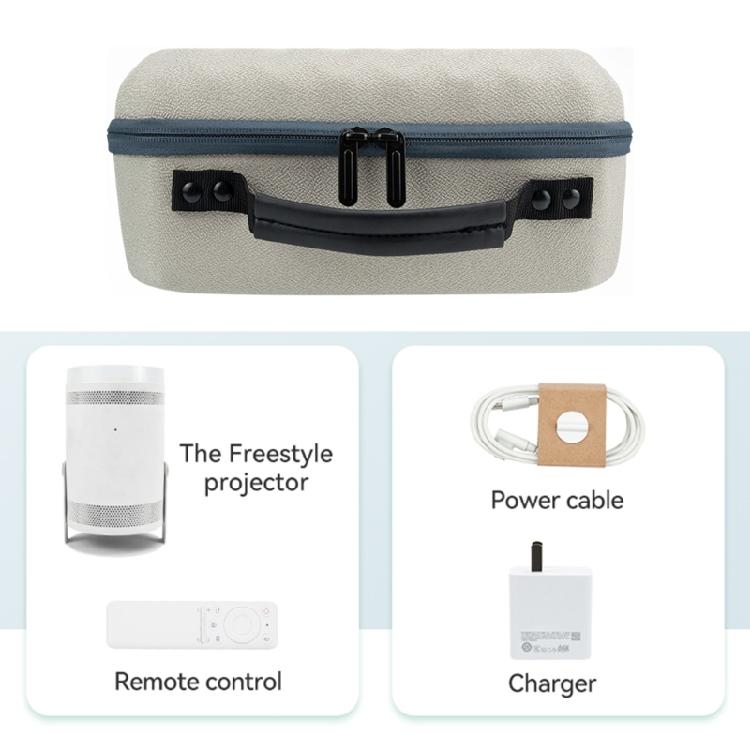 Classic Style Hard for Shell for The FreestyleProjector Storage Bag with Handle