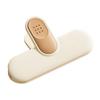 Food Sealing Clip Anti-slip Handle Moisture Resistant Smooth Round Design Resealable Bag Sealing Clamp