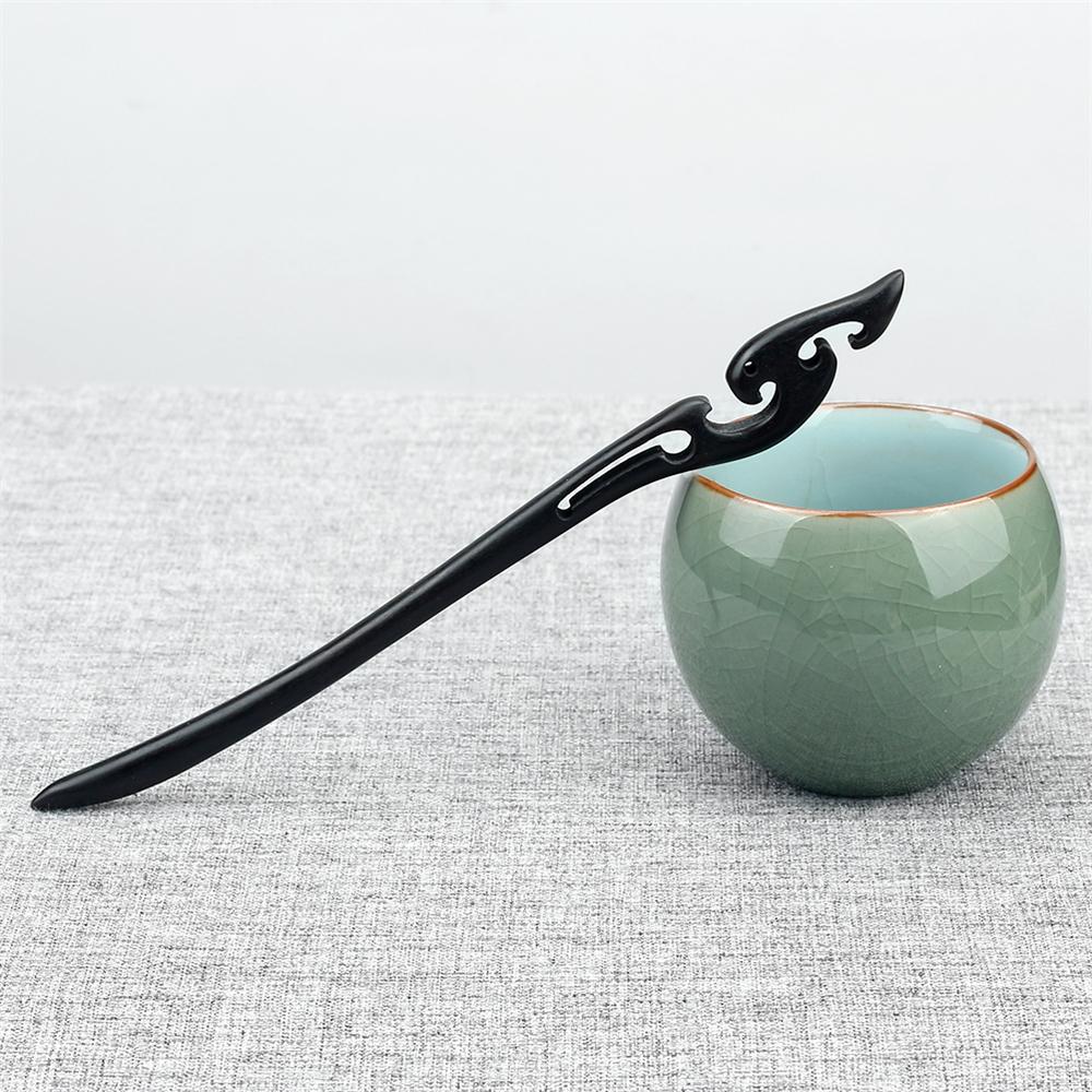 34 Styles Natural Black Sandalwood Hair Sticks High Quality Hairpin for Women Girls Antiquity Chopstick Shaped Hair Clip Jewelry