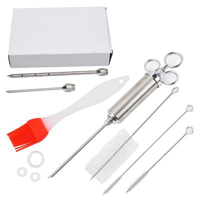 304 Stainless Steel Turkey Marinade Injector Syringe