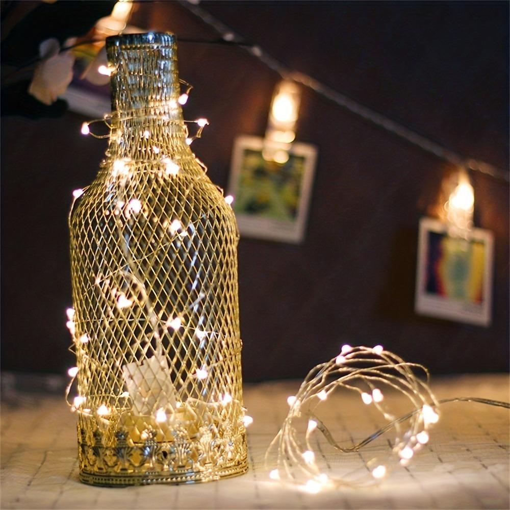 1PC 118.11/196.85 Battery Box Wreath LED Wedding Decoration Home Party Decoration Fairy String Light