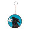 Something Different Moon Gazing Hare With Moon Suncatcher