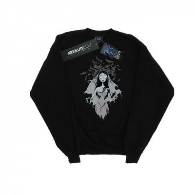 Corpse Bride Womens/Ladies Crow Veil Sweatshirt