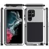 Pour Samsung S26 S25 S24 S23 S22 S21 + Note 20 Ultra S25 Edge Protection Robuste Armure Boîtier en Métal Aluminium Housse Antichoc