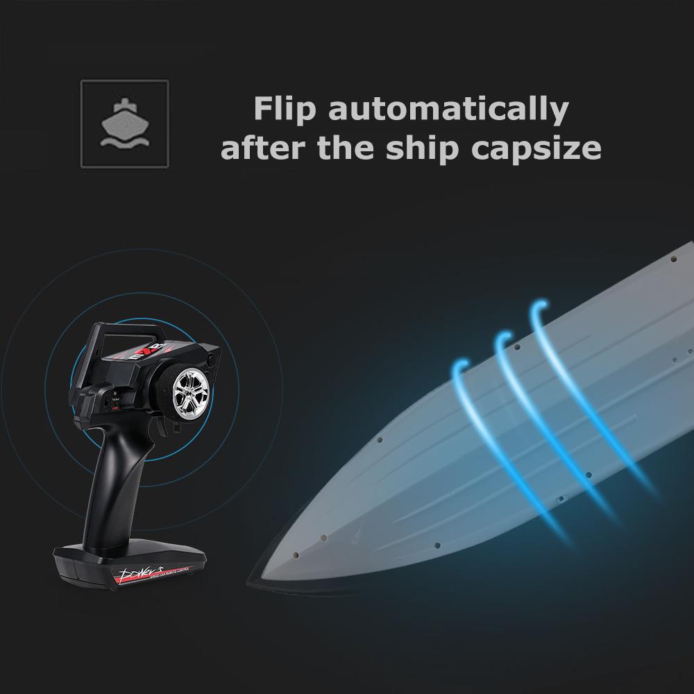 WLtoys WL912-A RC Boat 2.4G 35KM/H High Speed RC Boat Capsize Protection
