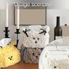 Fashionable Plush Tissue Container Portable and Multifunctional Tissue Storage Case for Household Everyday Use