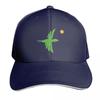 Bird Flying In the Sky Next To the Sun Baseball Cap Adjustable Buckle Closure Moisture Wicking Quick Dry Curved Brim Classic Fit