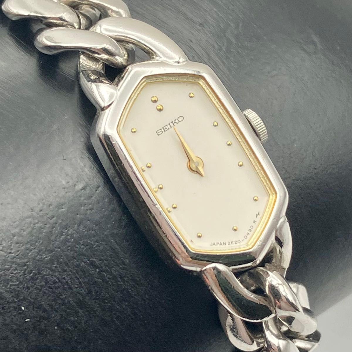 Used In good working condition Seiko ladies watch quartz breath watch silver SEIKO new battery