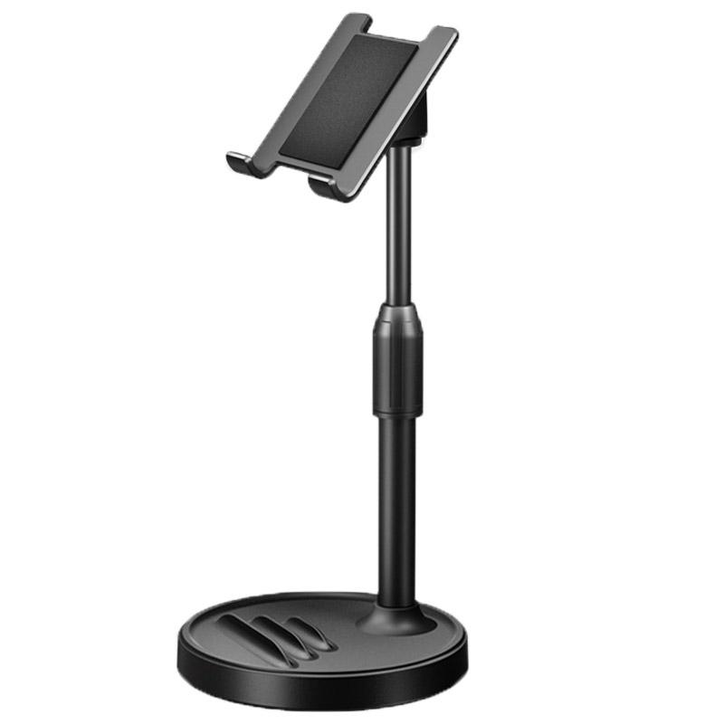 

Y15 Lazy Phone Stand with Dual Slots,Height Adjustable Tablet Holder for iPhone 16/16 Plus/16 Pro/16 Pro Max