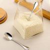3/5 Pezzi Mini Misurini da Caffè in Acciaio Inossidabile Cucchiaio Caffè Tè Gelato Cucchiaini Cucchiaio da Dessert Coppia Utensili da Cucina