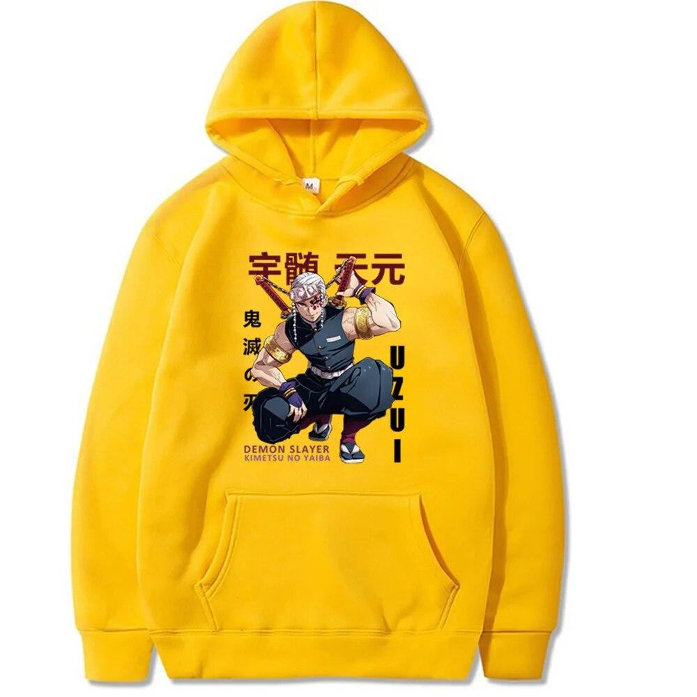 

Аниме Demon Slayer Толстовка Унисекс Женская мода Камадо Незуко Толстовки с принтом демона Толстовка Унисекс Женские толстовки Аниме Мальчик Спортивный костюм Унисекс XL