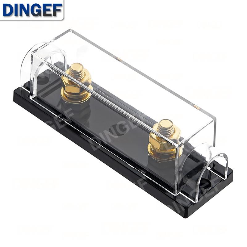 1Set ANL Fuse 60 80 100 120 275 300 400 450A 500 AMP ANS Fuse Holder Bolt-on Fuse Automotive Fuse Holders Fusible Link With Fuse