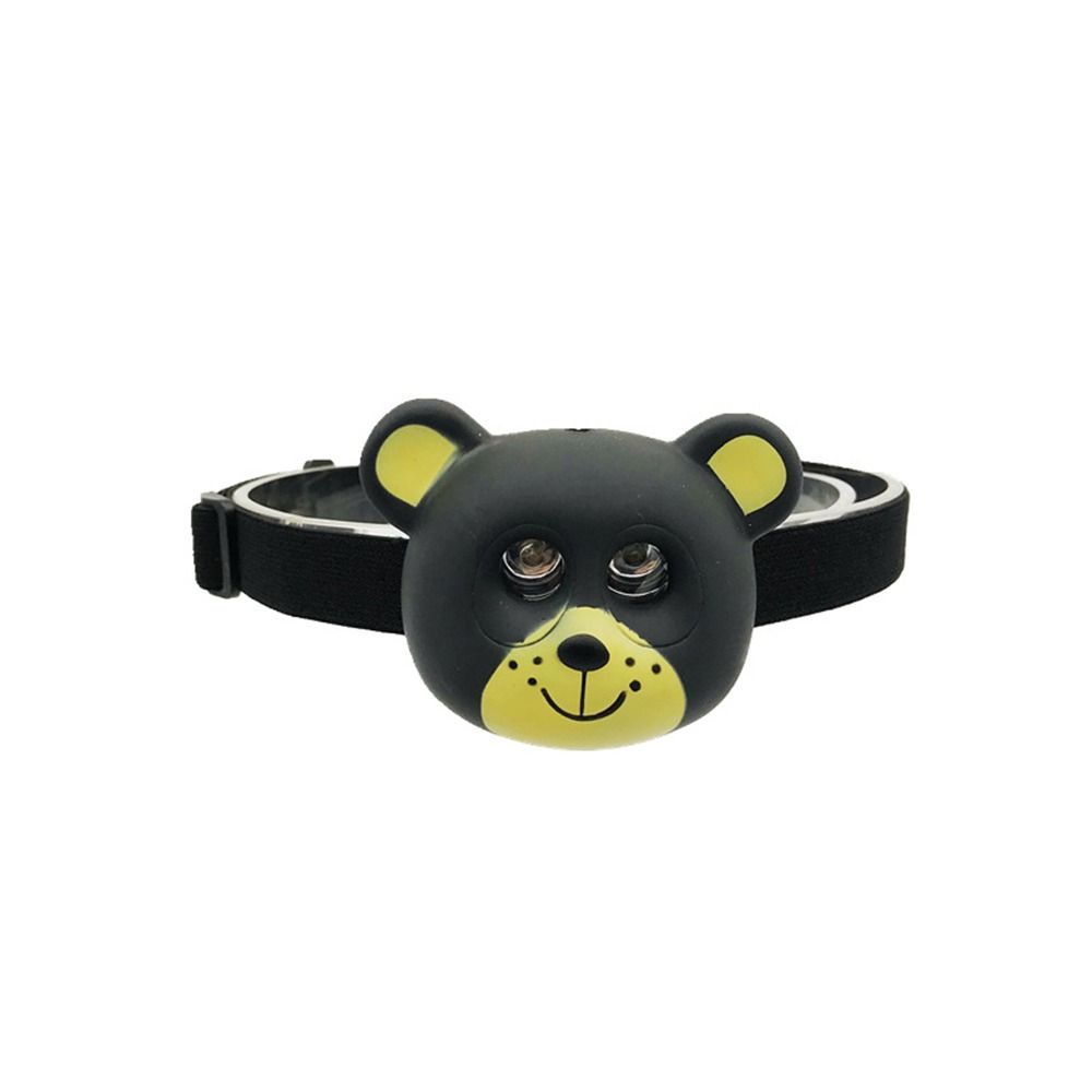 Brightest Animal Headlamp Toy Cartoon LED Flashlight Portable Headband Light  Girls