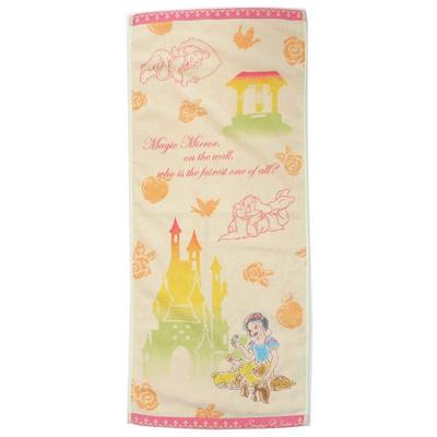 Marushin Disney Branca de Neve Face 34 x Água 2005084700 Toalha, 80cm, Neve, 100% Algodão,