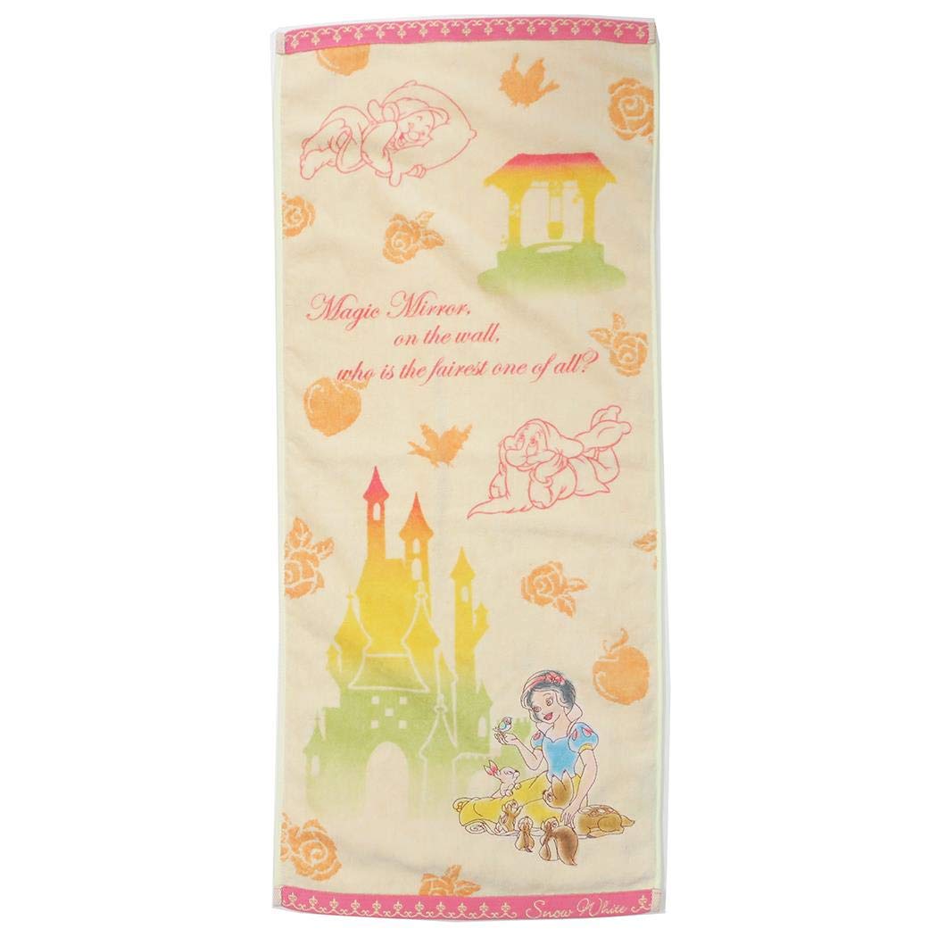 

Marushin Disney Белоснежка Лицо 34 x Вода 2005084700 Полотенце, 80см, Снег, 100% Хлопок,