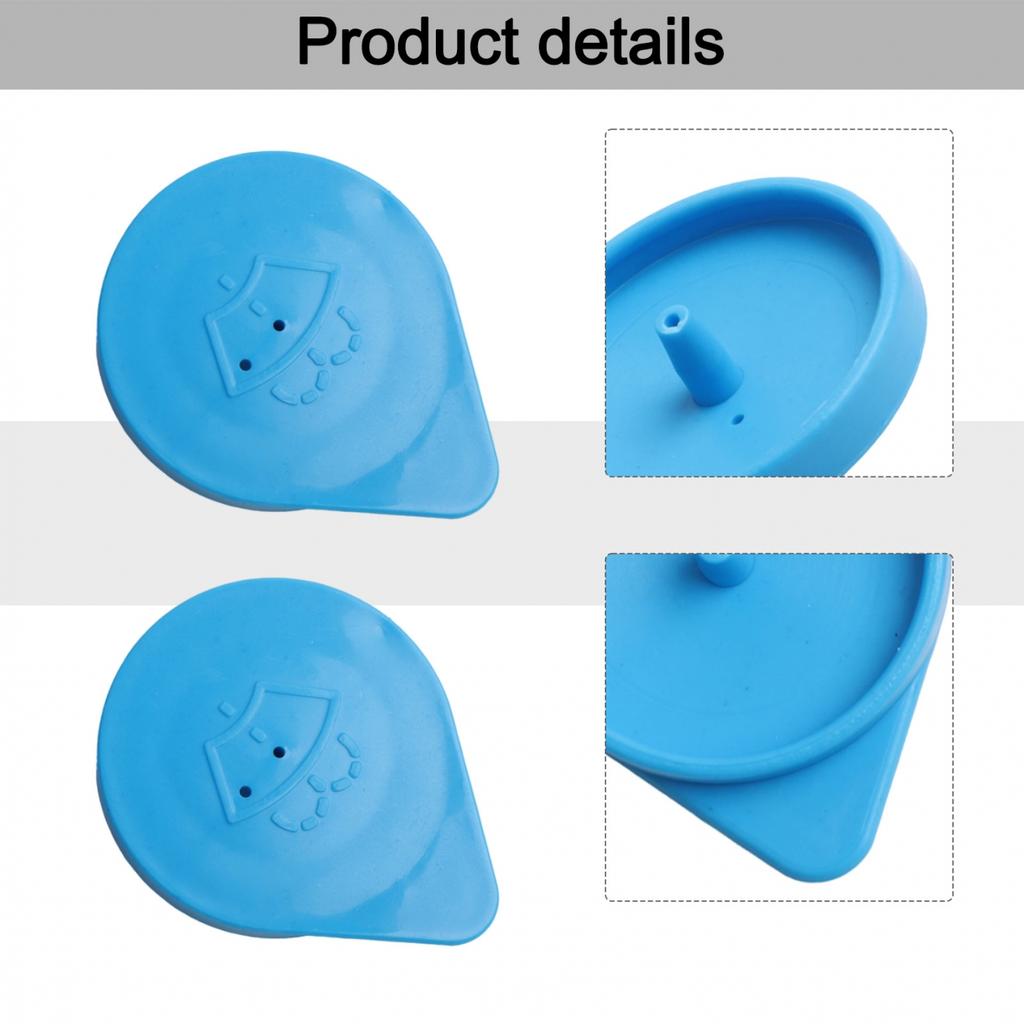 Windscreen Washer Reservoir Cap Pair Compatible with For Nissan Models