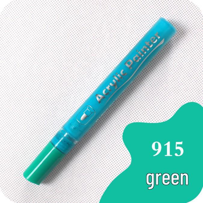 Guan Na 48-Color Waterproof Acrylic Markers for Ceramic, Stone, Graffiti & Coloring