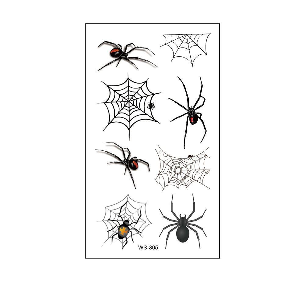 40Sheets DIY Halloween Stickers Cosplay Props Body Art Stickers Fresh Face Patch  Christmas