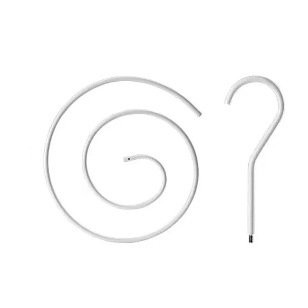 Stainless Steel Spirals Drying Rack Round Spirals Clothes Pole Quilt Sheet Hanger  Balcony